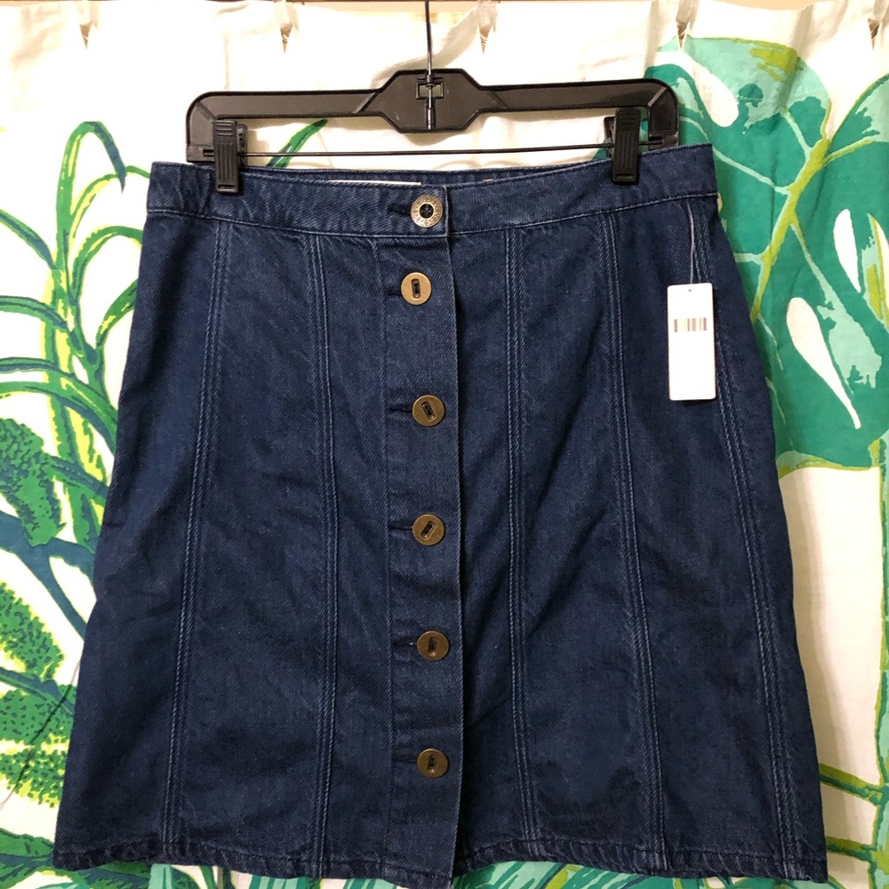 Nwt Anthropologie denim skirt size 10